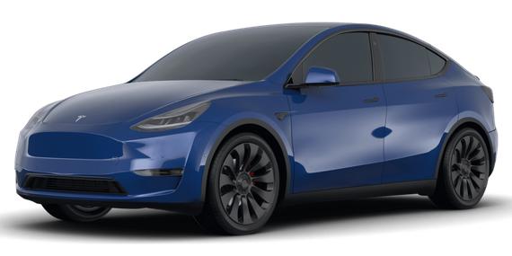 TESLA MODEL Y 2021 5YJYGDEF8MF216625 image